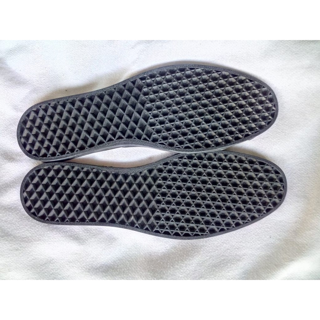 outsole sol vans sneakers HITAM tapak bawah sepatu waffle hitam sol sepatu outsol vans bagian bawah
