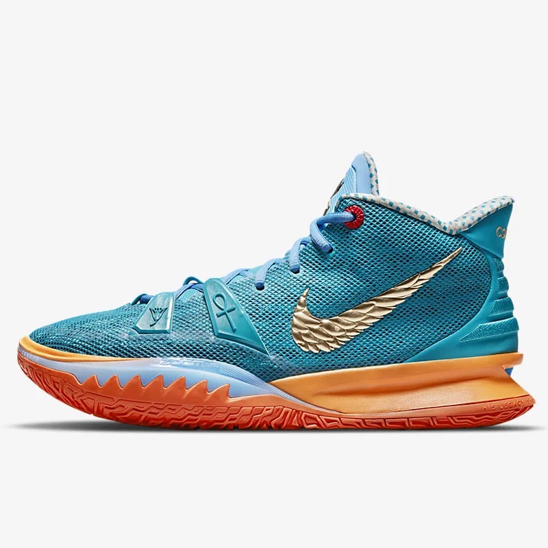 Sepatu Basket  Nike Original Kyrie 7 Ep X Concepts "horus" Multicolor Ct1137-900