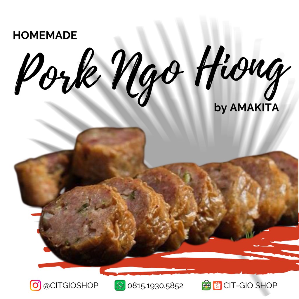 

PORK NGO HIONG / BABI NGO HIONG AMAKITA HOMEMADE RESELLER RESMI