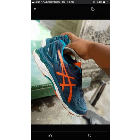 sepatu Volly Asics Gel Kayano 23 SECOND ORI