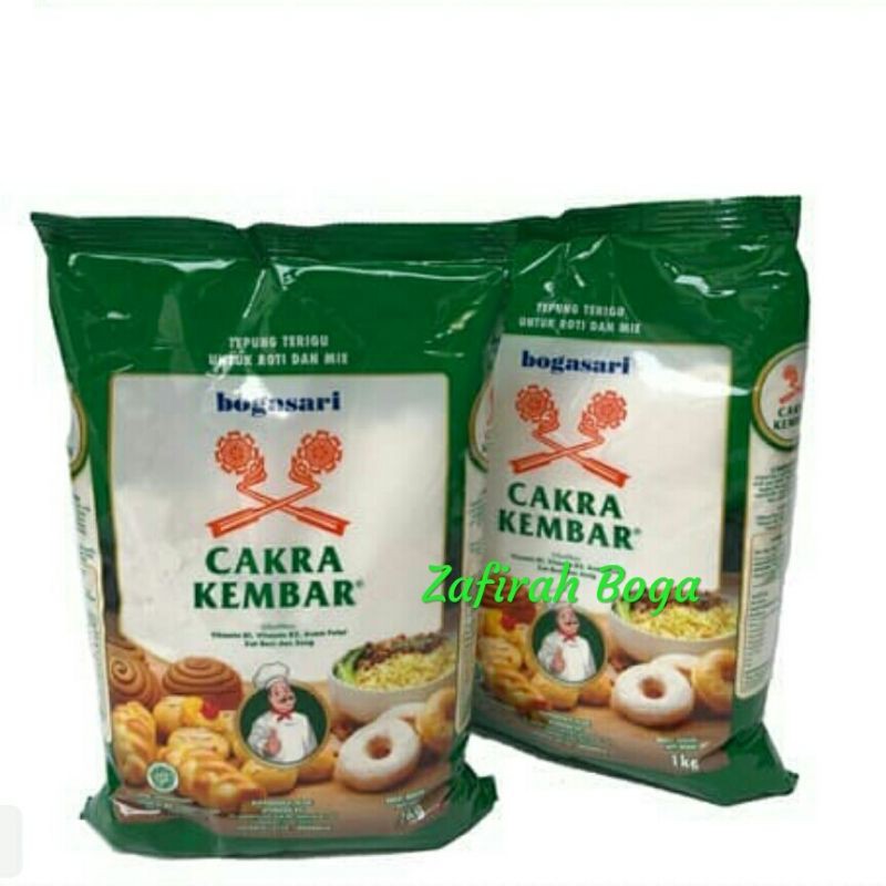 

Tepung Terigu Cakra Kembang Premium 1kg