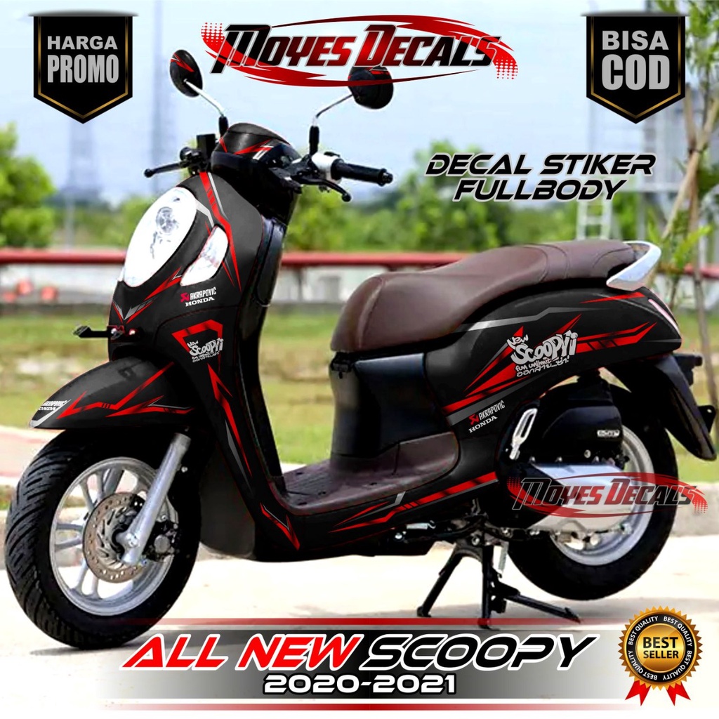 decal stiker scoopy full body FI scopy dekal stiker 2017 2018 2019 2020 2021 matrix lin fullbody ker