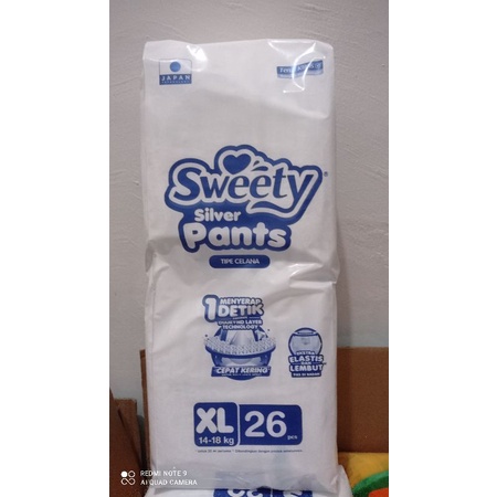 sweety silver pants Xl 26 e commerce