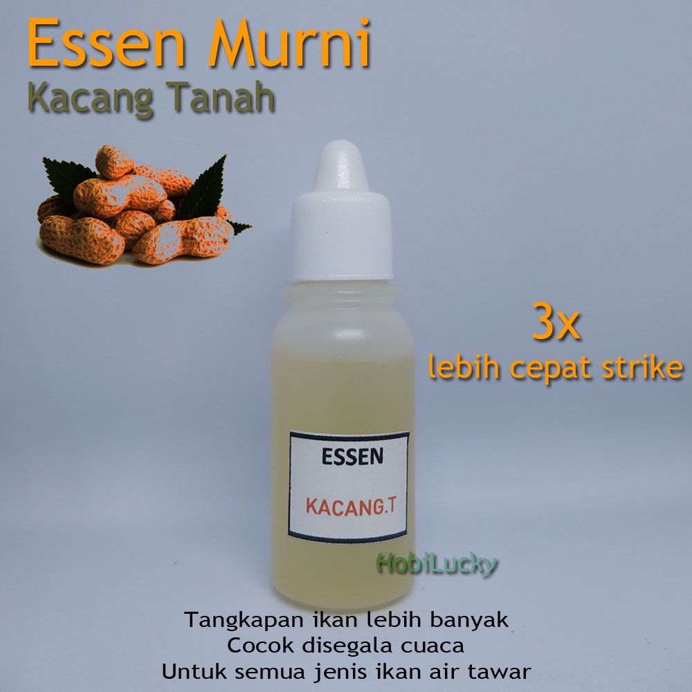 Essen Ikan Mas Biang Kacang Tanah ( 15 ml ) / Essen Murni Ikan Mas