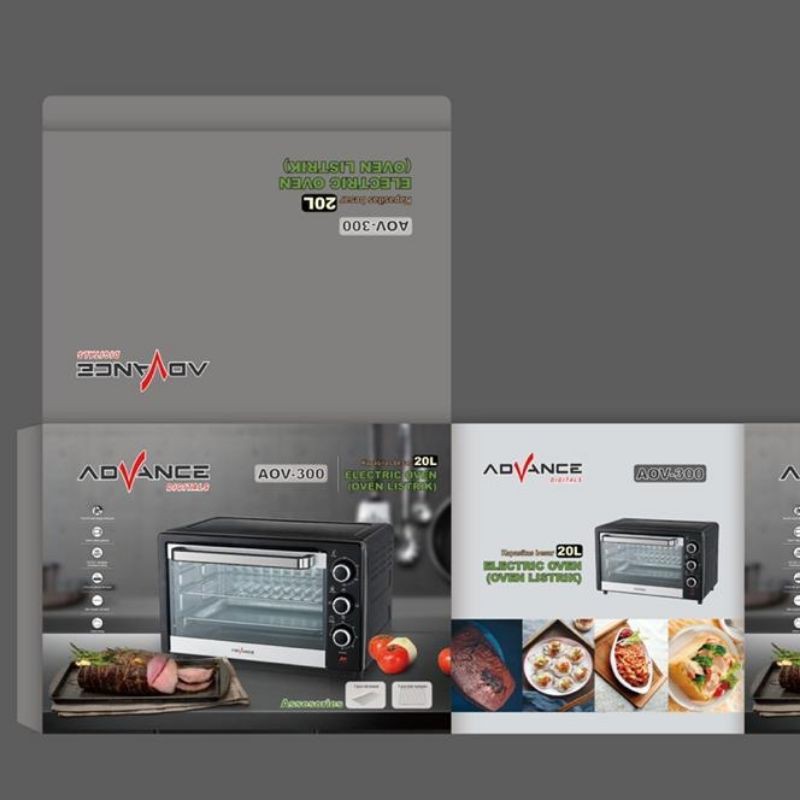 Advance Oven Electric 20 Liter / Pemanggang Listrik AOV-300