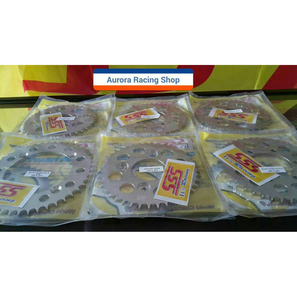 Gir SSS Belakang(428) Scorpio/KPH/FU/Ninja/Megapro~ ukuran ( 41~45)