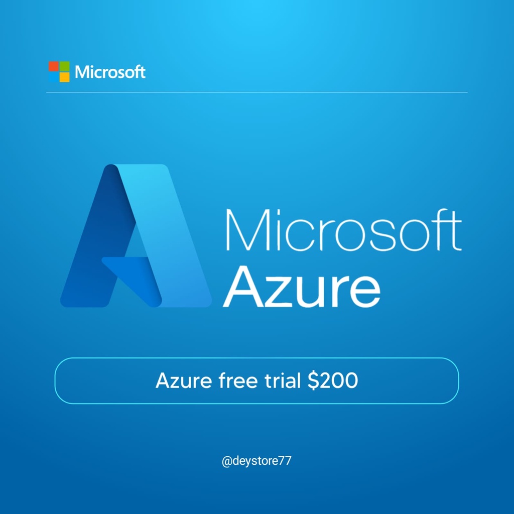 Akun Azure Free Trial $200