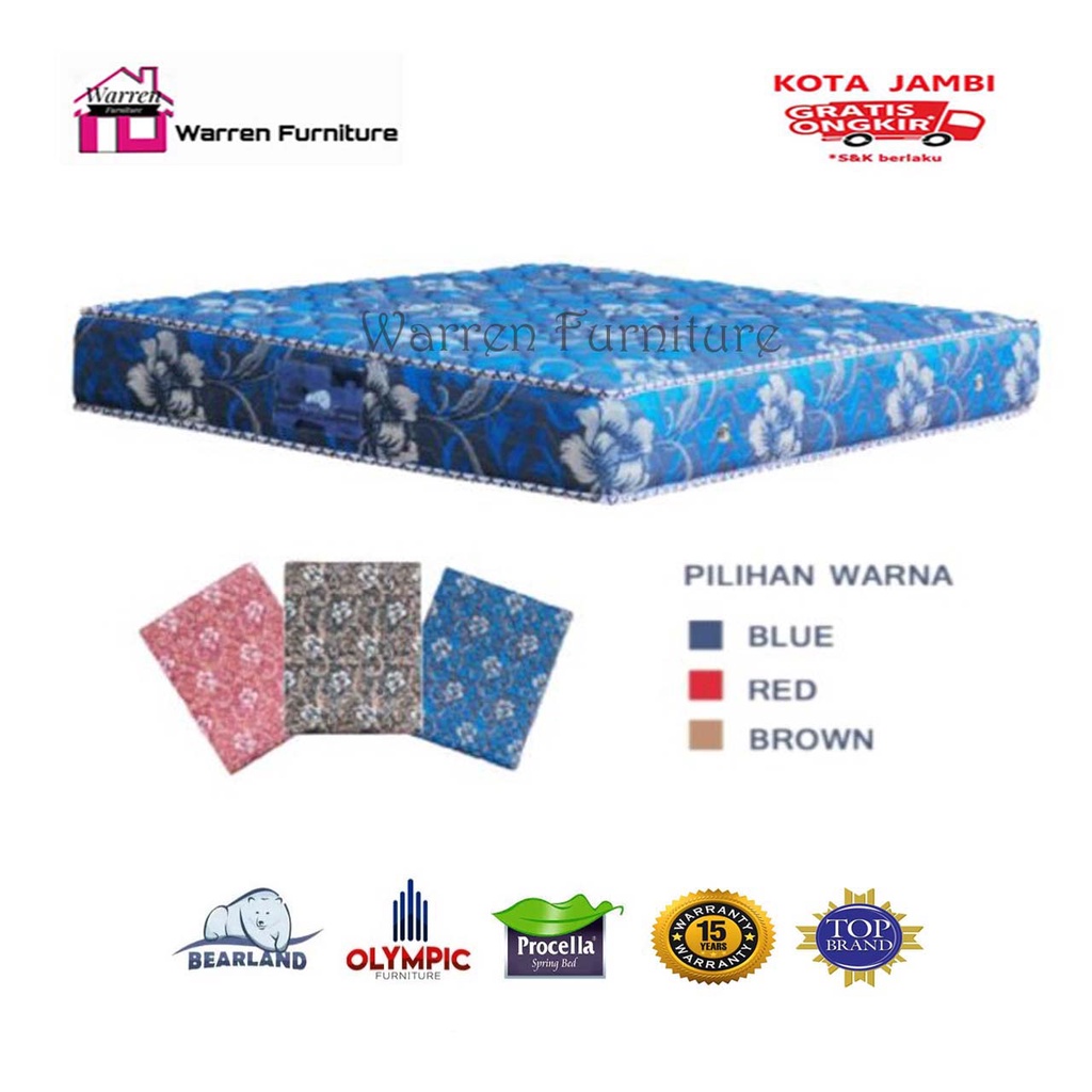 Kasur Olympic Bearland standar / Matras Olympic Bearland / Ranjang Olympic (belum termasuk ongkos ki