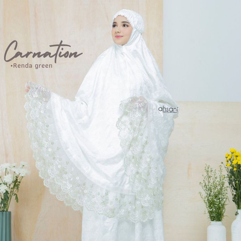 mukena ahsani carnation