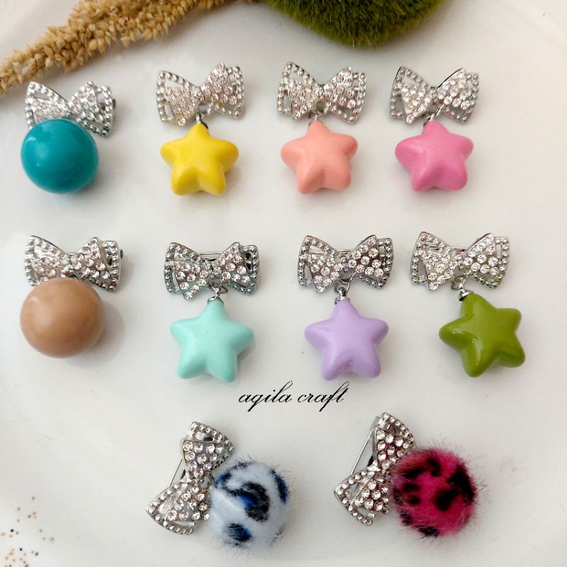 BROS DAGU IMUT BROS DAGU MINI BROS DAGU IMPORT BROOCH CANTIK KEKINIAN BROS HIJAB