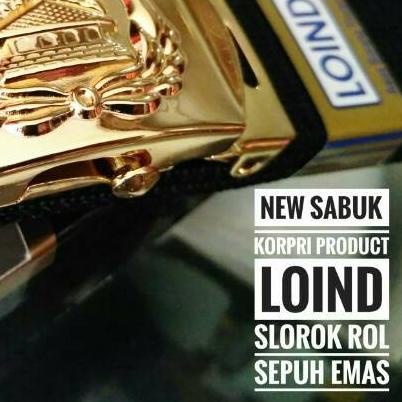✯ ORIGINAL. Sabuk Korpri PNS Kopri Loind Slorok Rol ◄