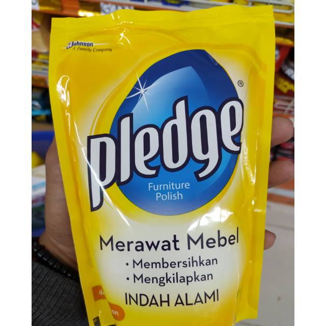 Pledge furniture polish - pledge pengkilap kayu - Pledge Refil