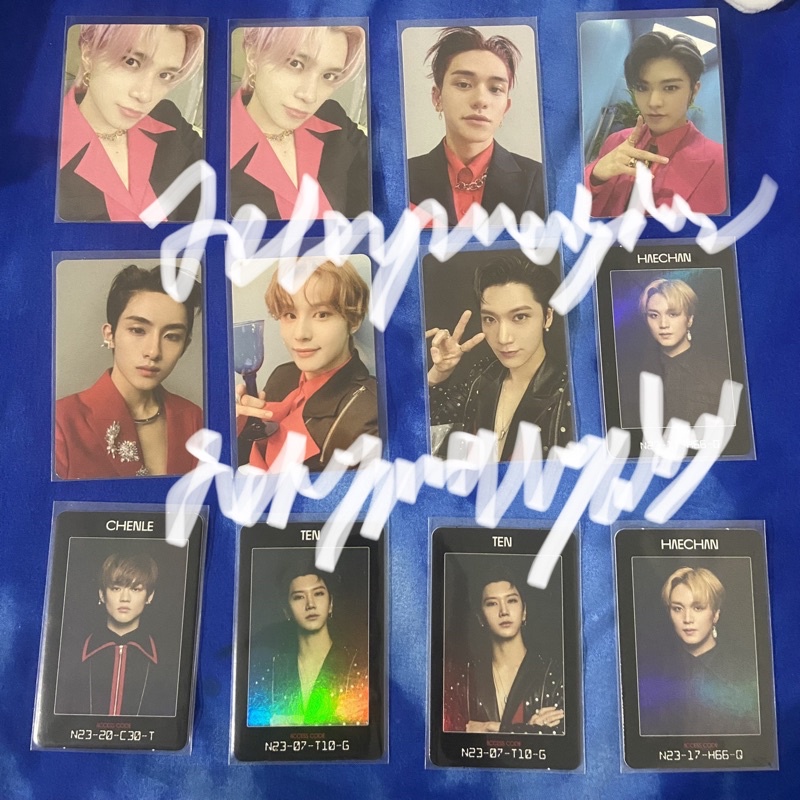 NCT 2020 Resonance Arrival Yuta Ten Winwin Jungwoo Hendery Lucas PC Chenle Haechan Access Card