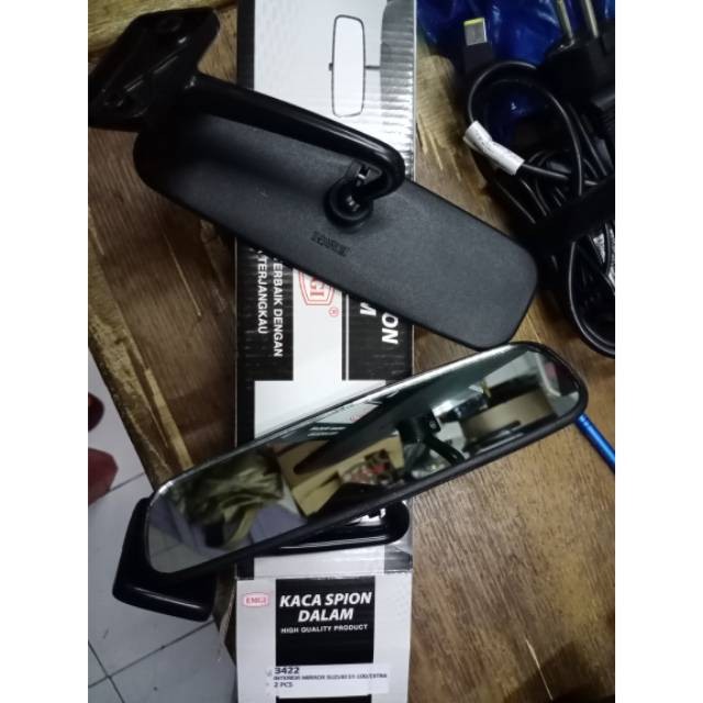 INTERIOR MIRROR SPION DALAM SUZUKI ST-100 / EXTRA HITAM