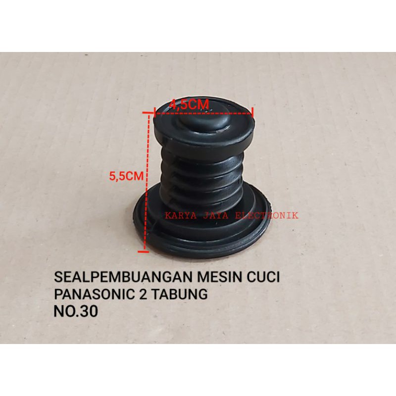 seal karet pembuangan mesin cuci panasonic No.30