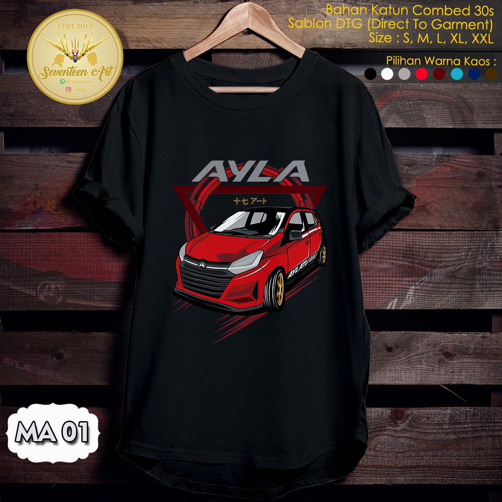 Kaos Daihatsu Ayla