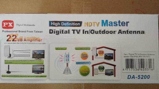 PX DA5200 Antenna TV