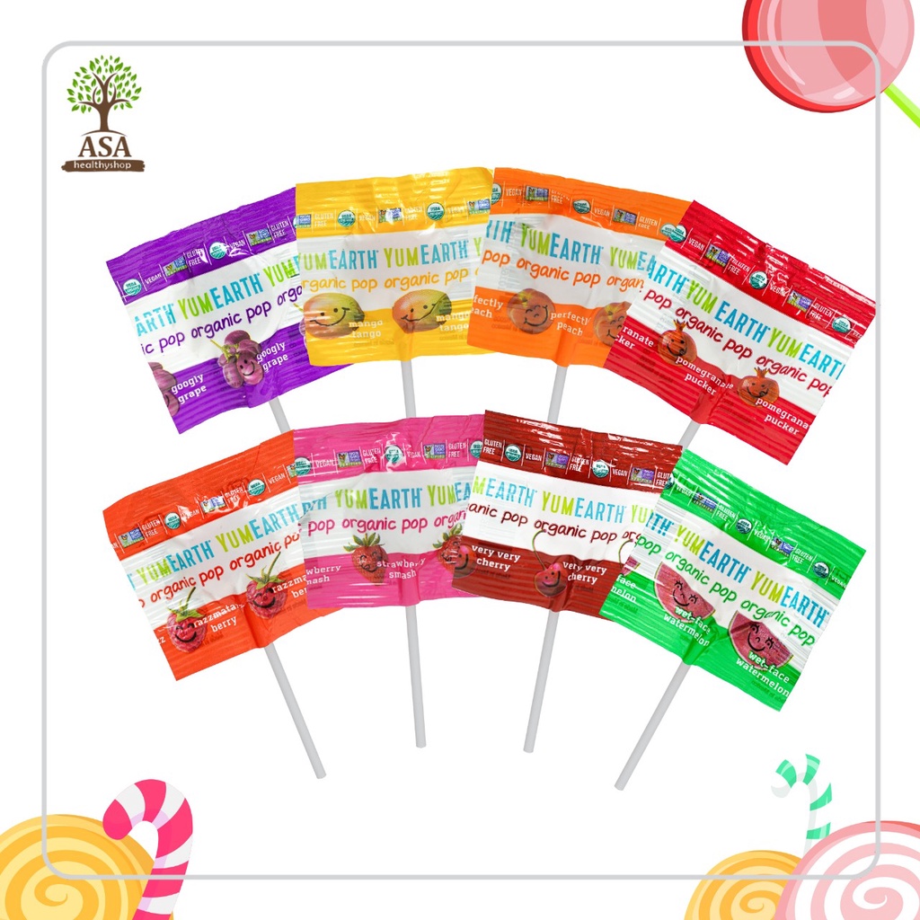 Yum Earth Organic Pops Sachet