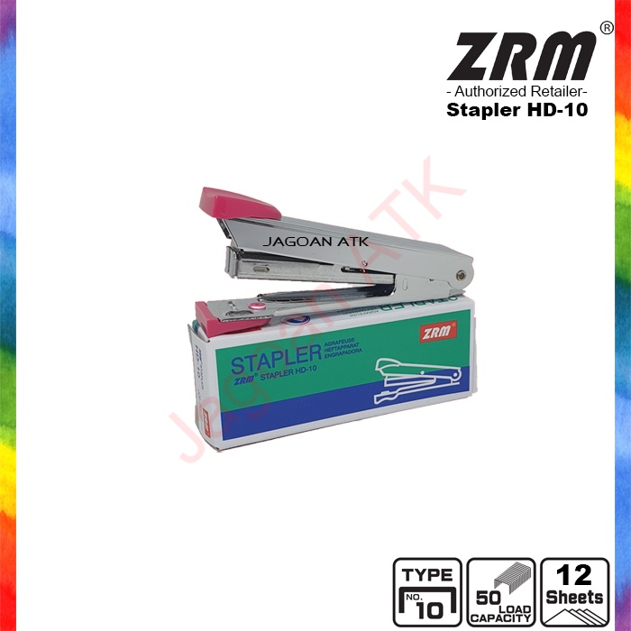 

Stapler Stainless Steel HD-10 / Stepler / Jepretan ZRM HD-10