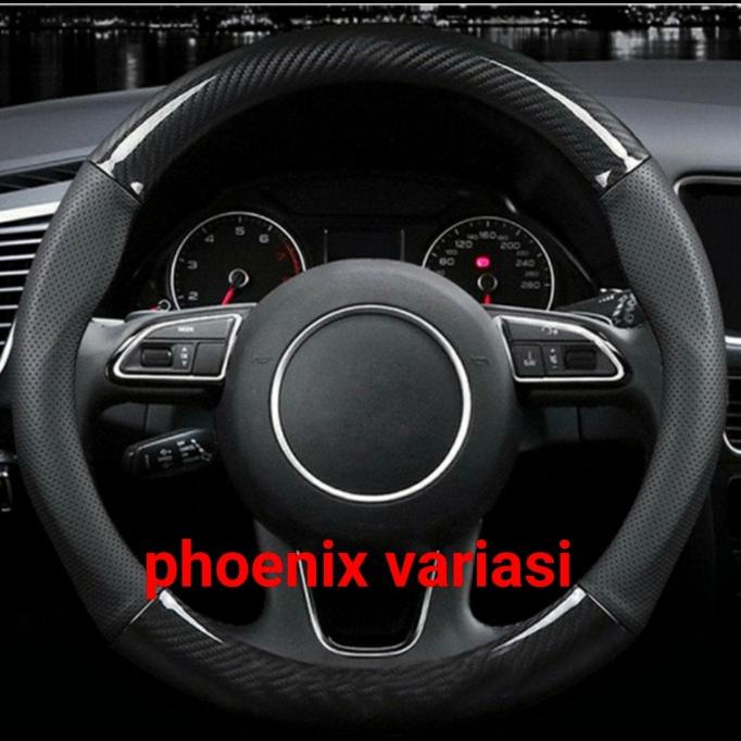 Sarung stir carbon Mobil Honda Jazz