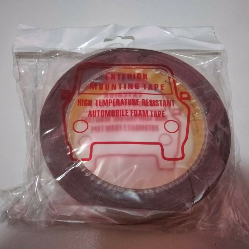 Double tape Original 3M foam Warna Merah 20mm x 4meter / 8mmx 4meter (JAMIN ORI ! )