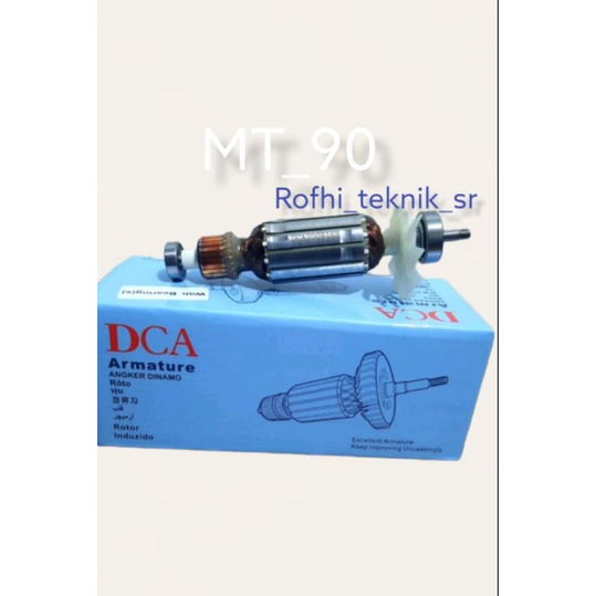ARMATURE MT90 DCA ARMATURE MESIN GERINDA MT90 DCA ANGKER DCA MT90