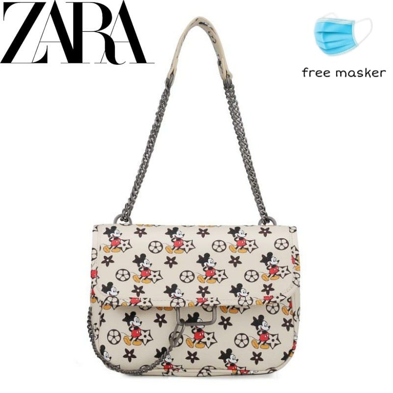 TAS SELEMPANG MOTIF KARAKTER MICKEY MOUSE MINI FASHION IMPORT #162