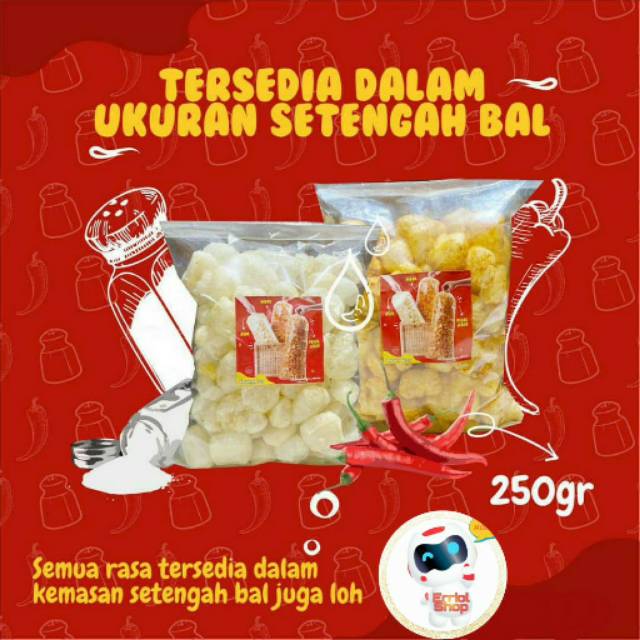 

Dorokdok Gurih Kulit Sapi Asli 250Gr ASIN GURIH