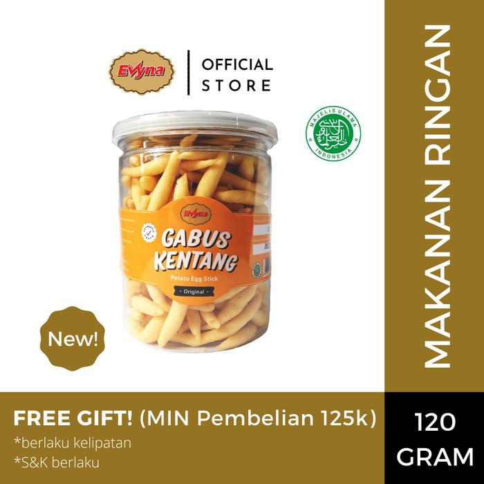 

Tepung | Evyna Potato Egg Stick Original | Telur Gabus Kentang | 120Gr
