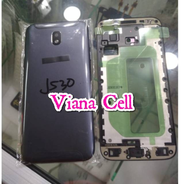 BACK DOOR BACKDOOR FRAME LCD CASSING KESSING HOUSING FULLSET SAMSUNG J5 PRO J530 ORI