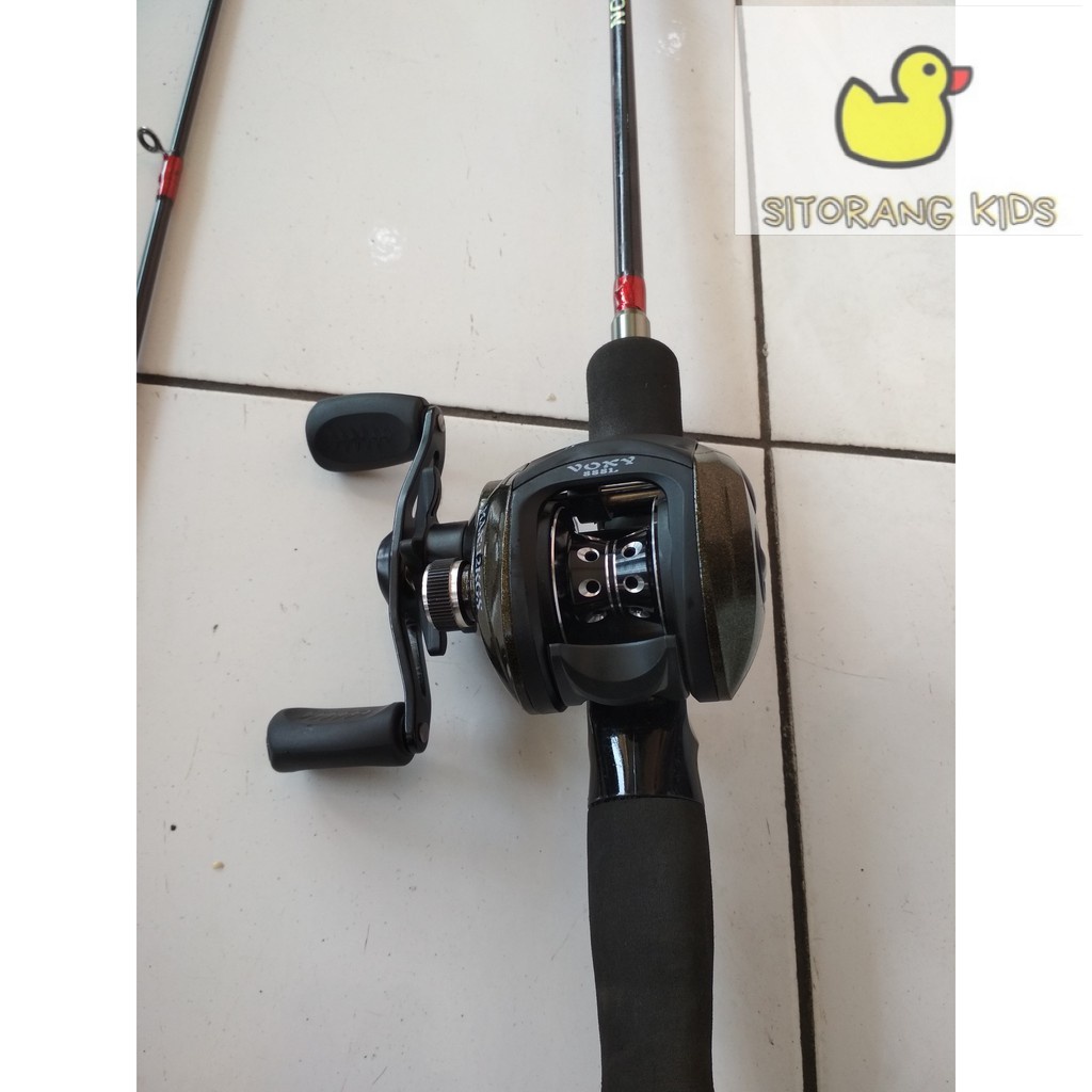 [Promo] Pancing Set BC Paket Satu Set Baitcasting