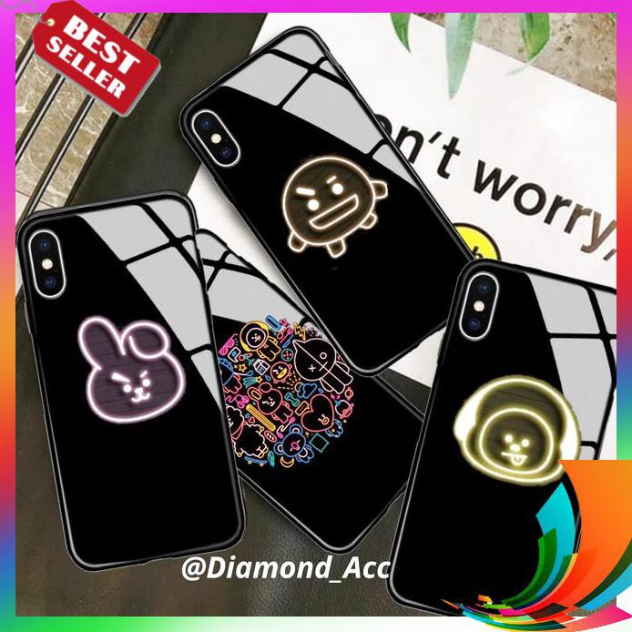 【TERBARU】 PREMIUM Case GLASS MOTIF BT21 2 SAMSUNG GALAXY A51