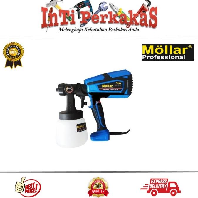 Mollar Spray Gun Listrik MLR-ESG450 ESG 450 Elektrik Paint Zoom 450W
