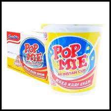 

POP MIE INSTANT REGULER KUAH RASA KARI AYAM KEMASAN DUS ISI 24 PCS