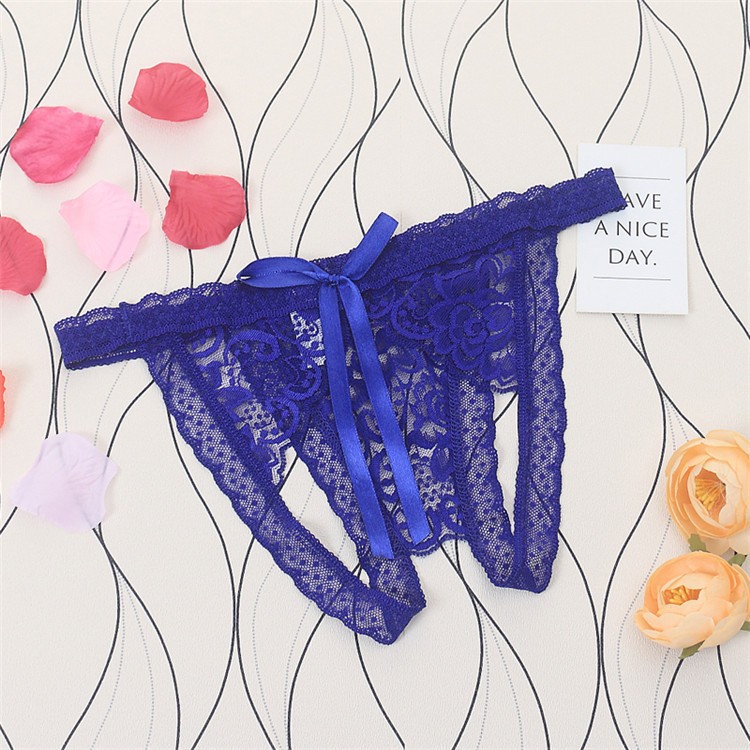 Pakaian Dalam Wanita  3321 - Celana G String Sexy Open V