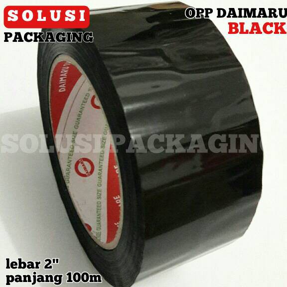 

Special ISOLASI HITAM 100M/SELOTIP/LAKBAN DAIMARU/OPP/TAPE/LAKBAN POLOS Promo