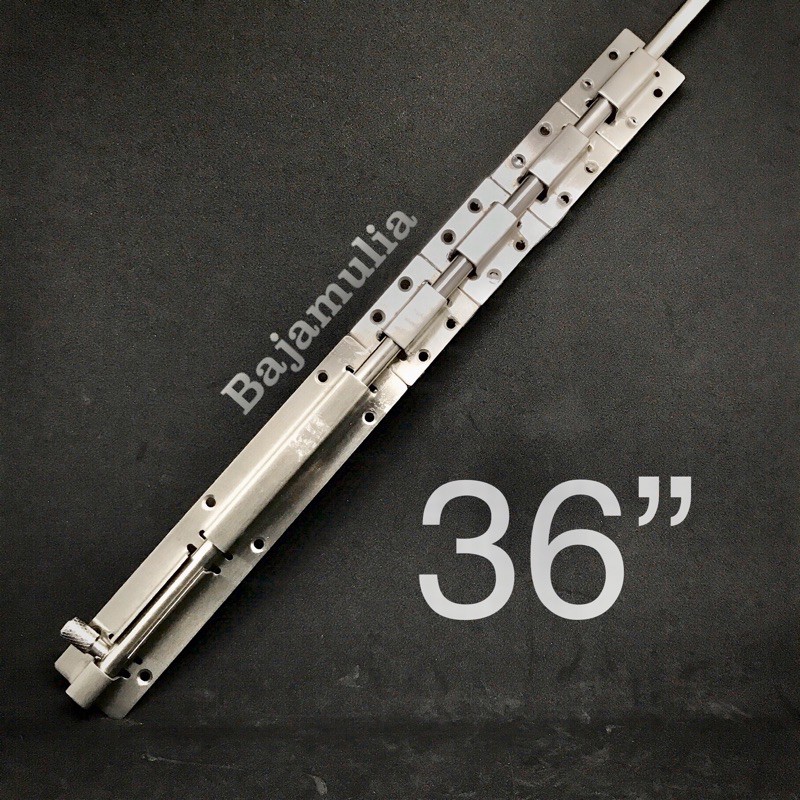 Grendel pintu stainless / gerendel pintu stainless / grendel 36” / grendel stainless panjang