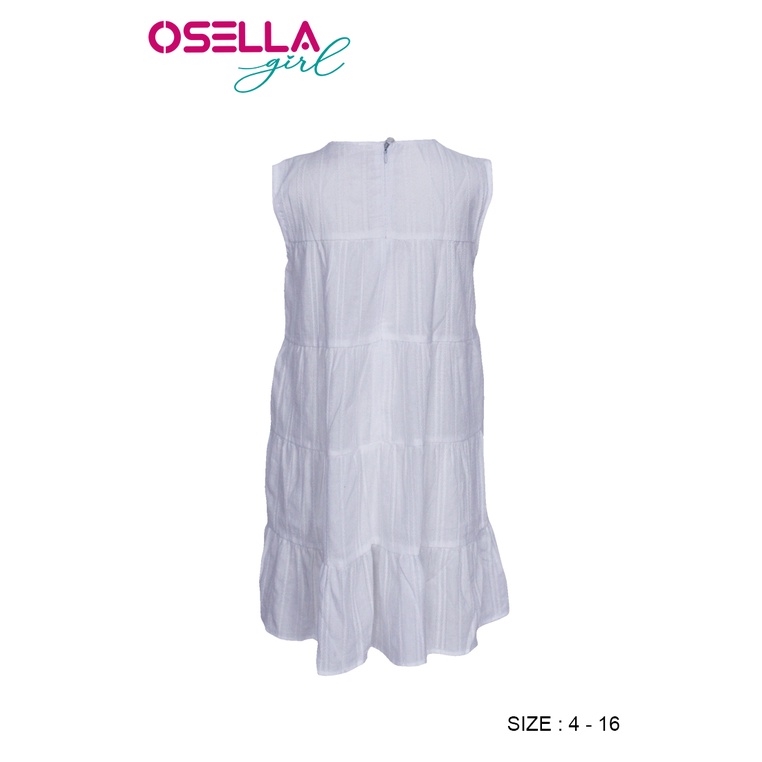 Osella Baju Anak Perempuan Dress White-1