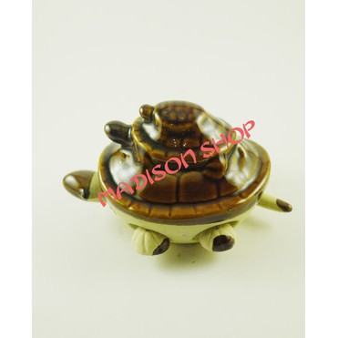 KURA KURA PAJANGAN LUCKY TURTLE COKLAT M