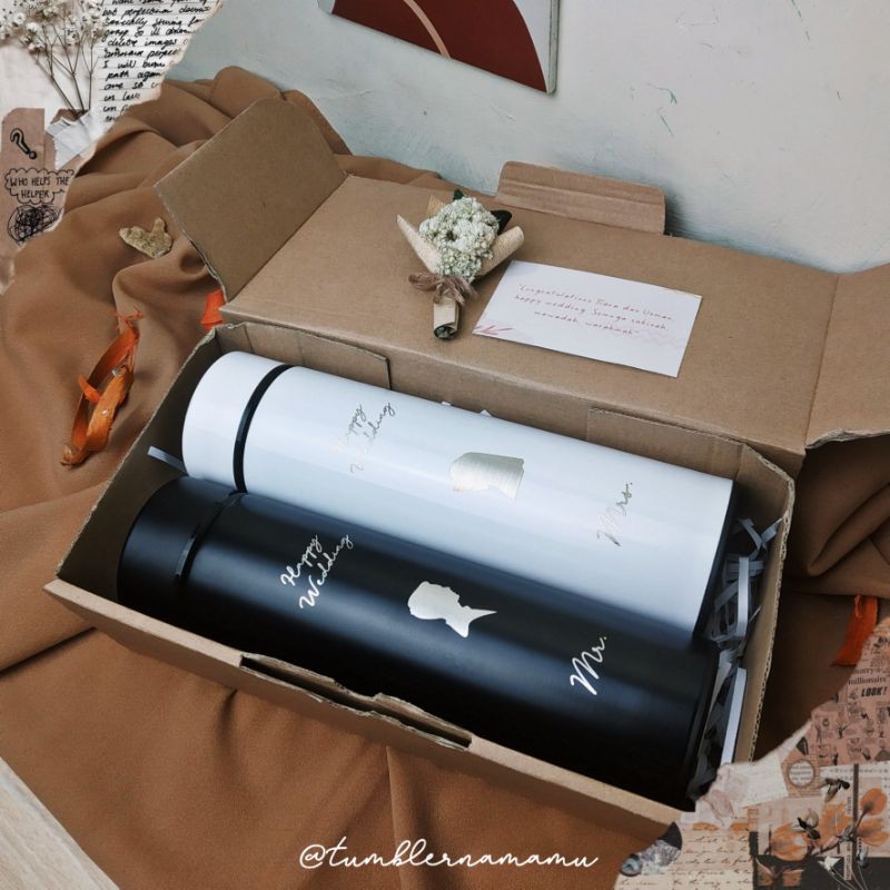Hampers Couple Tumbler Custom