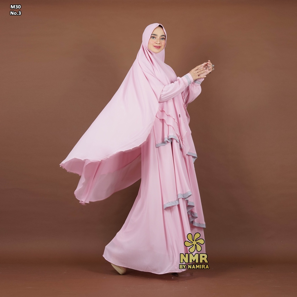 M30-3 Gamis Syari NMR BY NAMIRA PREMIUM