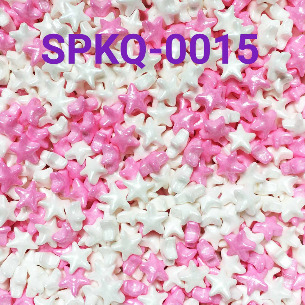 

SPKQ-0015 Sprinkles sprinkle sprinkel 250gr bintang pink putih yamama baking grosir murah sprinkles cake dekorasi mutiara trimit decoration story sprinklestory sprinklesstory sprinkle story yamama baking