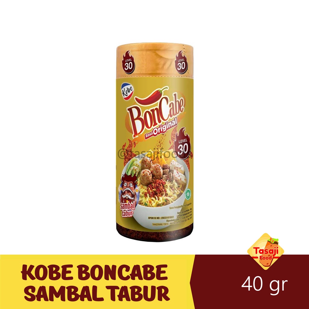 

KOBE Boncabe Sambal Tabur Level 30 40 Gram