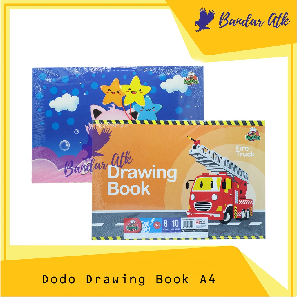 

Buku Gambar Drawing Book A4 Dodo Terlaris ATK ECER [1 PCS]