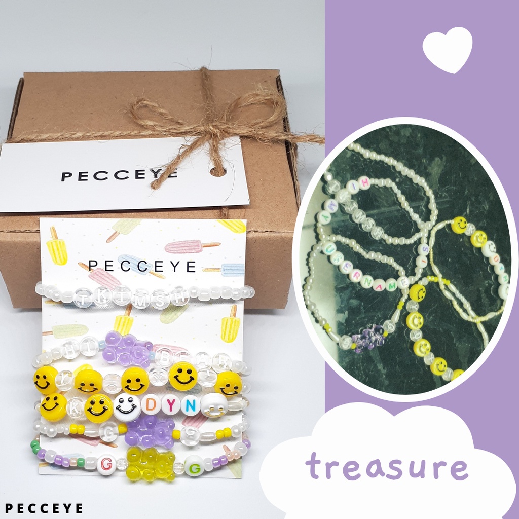 TREASURE MASHIHO YOSHI DOYOUNG BEADS BRACELET | GELANG KPOP MASHIHO YOSHI DOYOUNG TREASURE