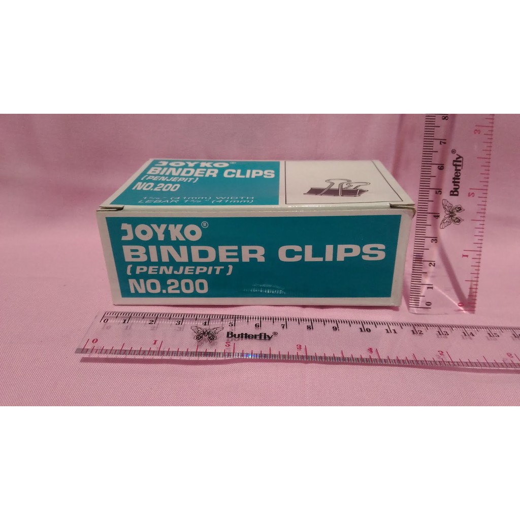 

Binder Clips Clip Klip no 200 Penjepit Kertas 1pcs Bagus Murah READY STOCK