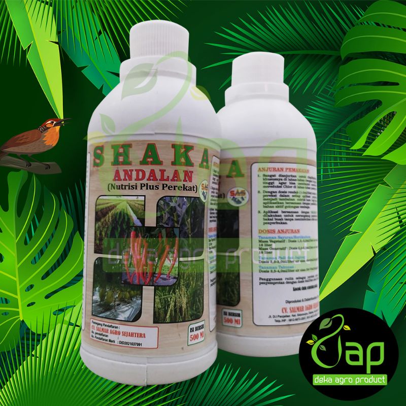 PUPUK NUTRISI DAN PEREKAT SHAKA ANDALAN 500ML