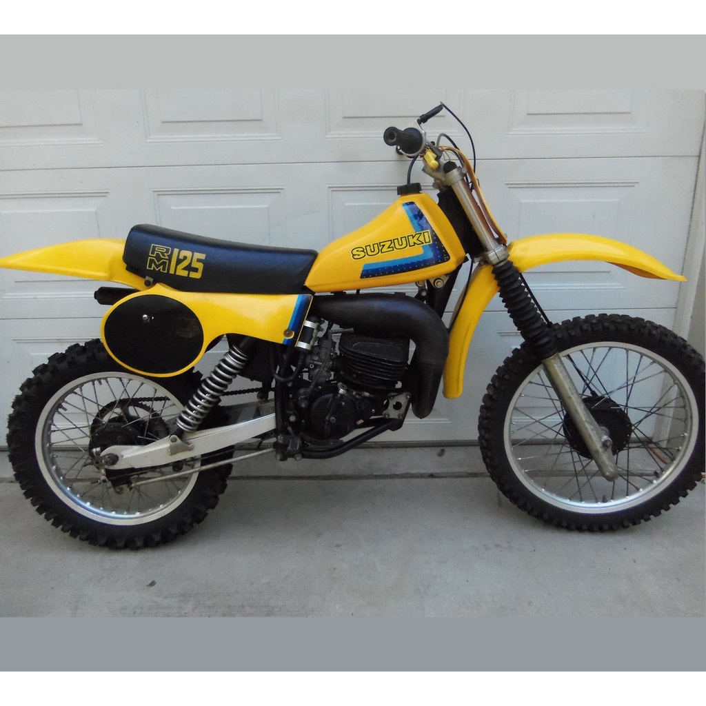 Decal Sticker Stiker Suzuki RM125 RM 125 1979 Hatesix