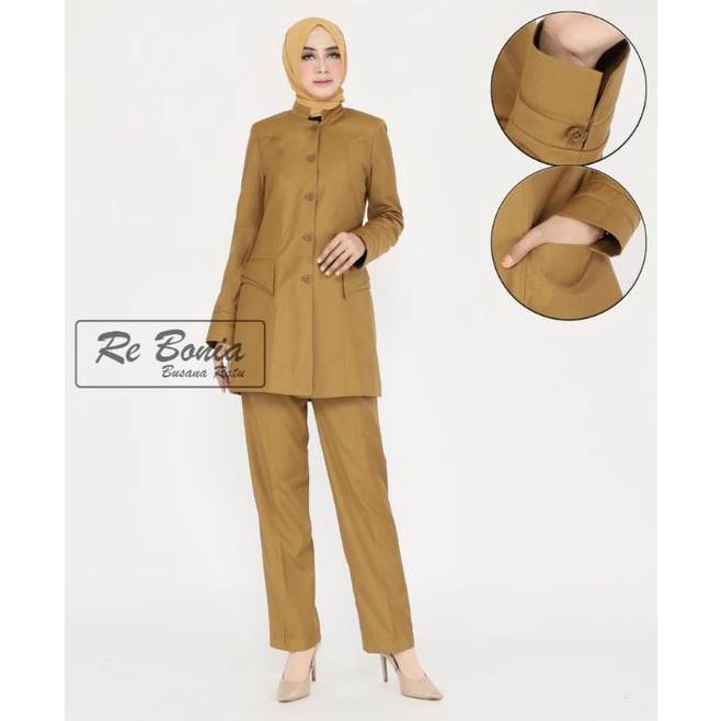 Seragam Rebonia Pemda Muda Seragam Pemda Muda Celana Setelan Celana Pemda