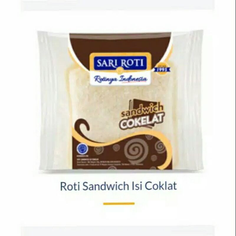 

Sari Roti sandwich coklat